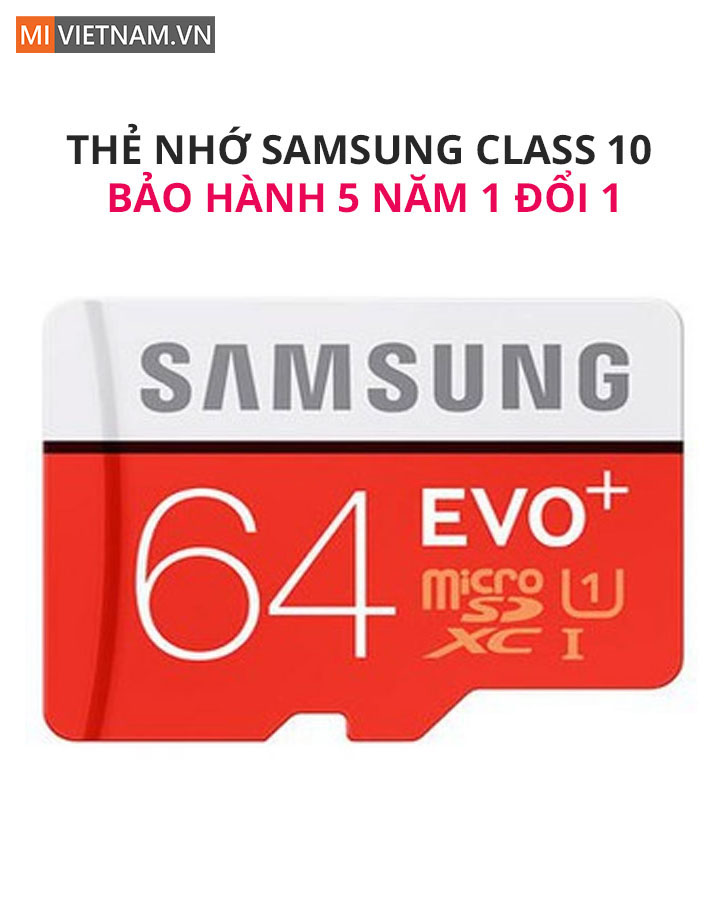Thẻ Nhớ Sam Sung 64GB Class 10