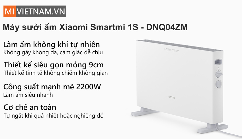 Máy sưởi điện Xiaomi Smartmi Convector Heater 1S