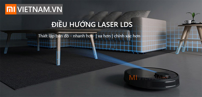Mắt điều hướng Laser | Xiaomi Mi Vacuum Mop P