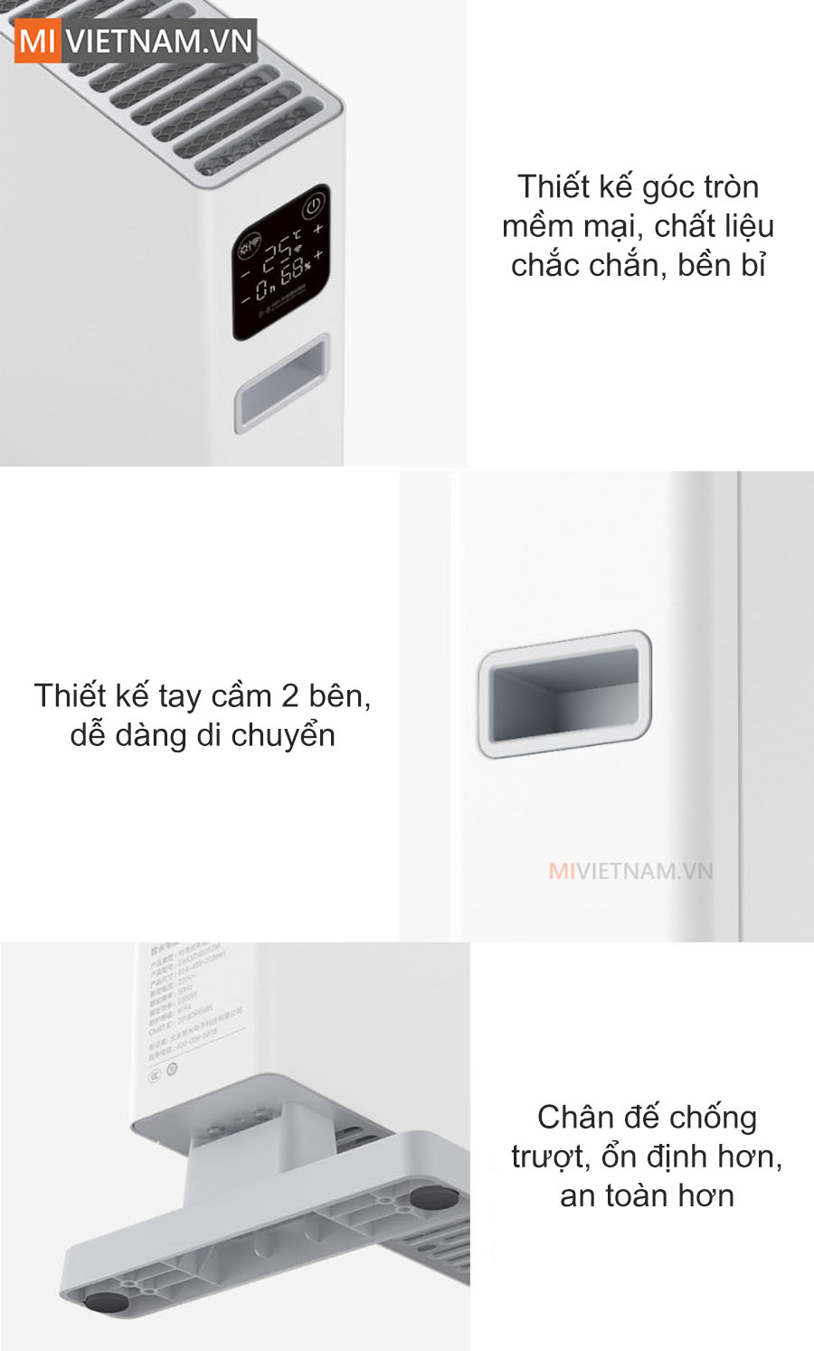Máy Sưởi Ấm SmartMi Smart Heater 1S Kết Nối App Thông Minh - Bản Quốc Tế 10 SmartMi Smart Heater 1S
