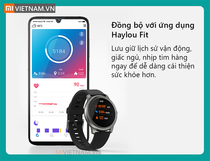 Đồng Hồ Thông Minh Haylou Smart Watch LS05