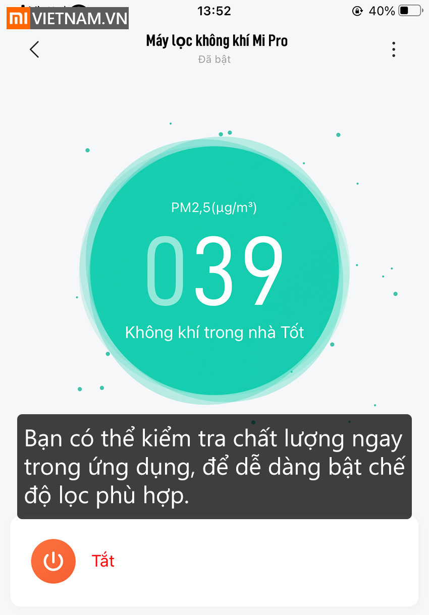 Kết Nối App Máy Lọc Không Khí Xiaomi Mi Air Purifier Pro