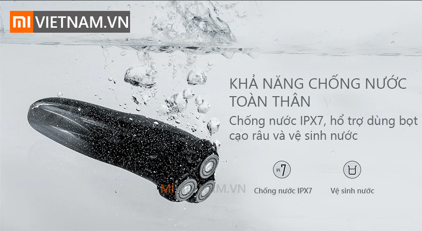 Chống nước Máy Cạo Râu Xiaomi Enchen Blackstone 3