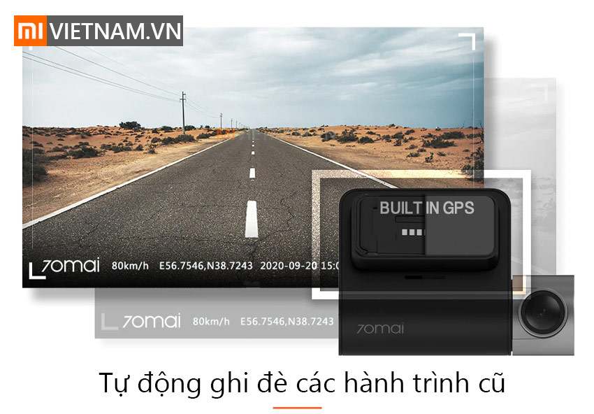 Camera Hành Trình 70mai Dash Cam Pro Plus A500