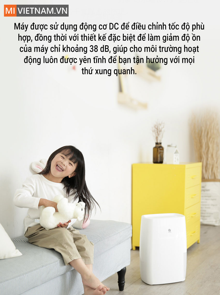 Máy hút ẩm không khí thông minh NEW WIDETECH 18L