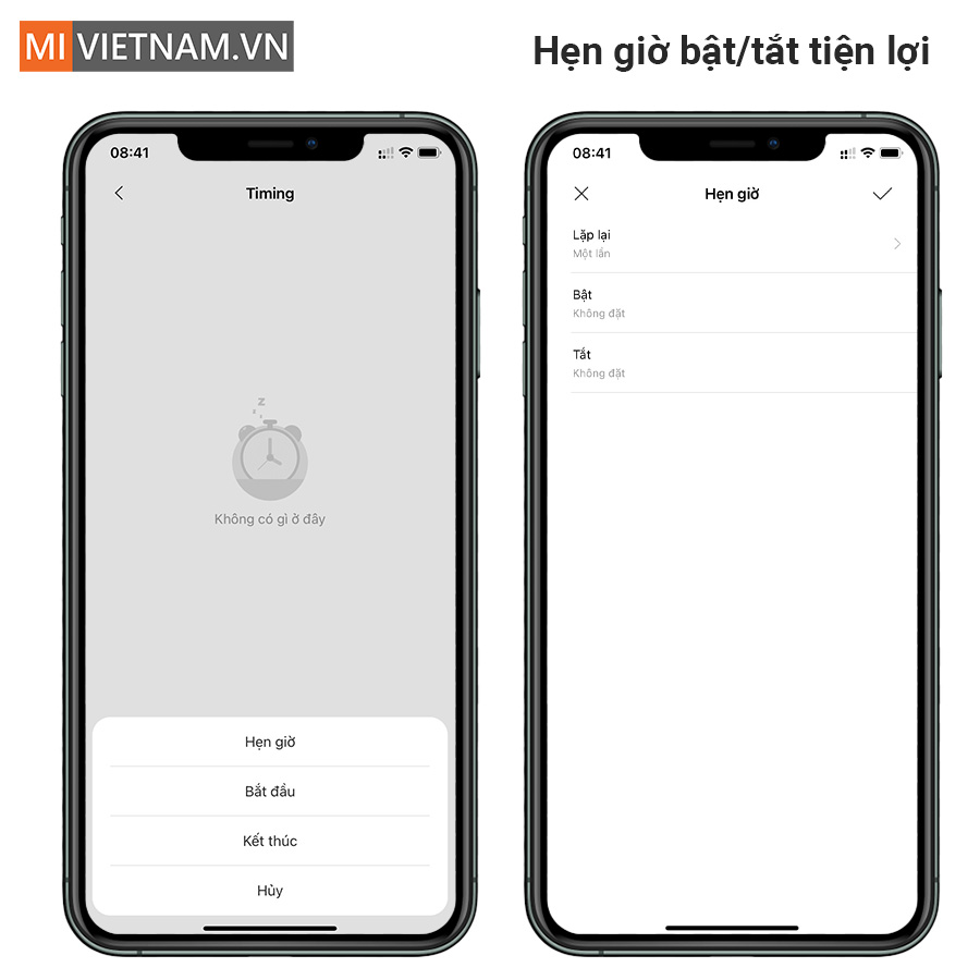 kết nối qua app Mi Home