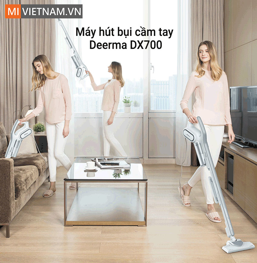 Máy hút bụi cầm tay Deerma DX700 / DX700S