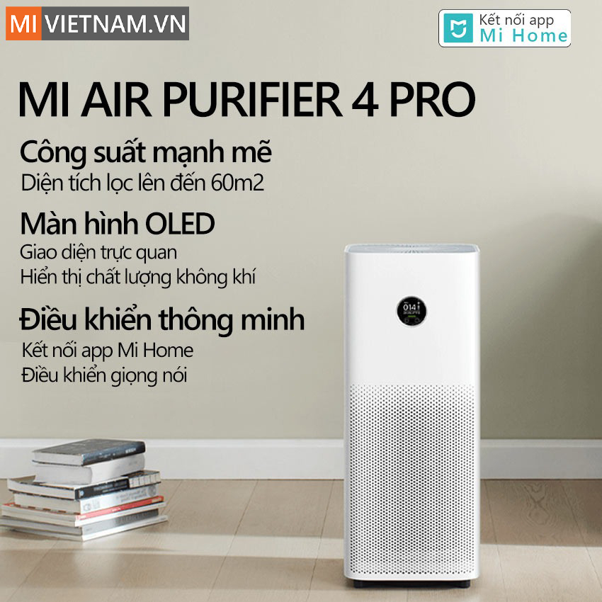 Máy Lọc Không Khí Xiaomi Mi Air Purifier 4 Pro
