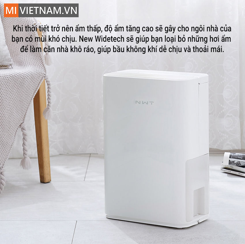 Máy hút ẩm không khí thông minh NEW WIDETECH 12L
