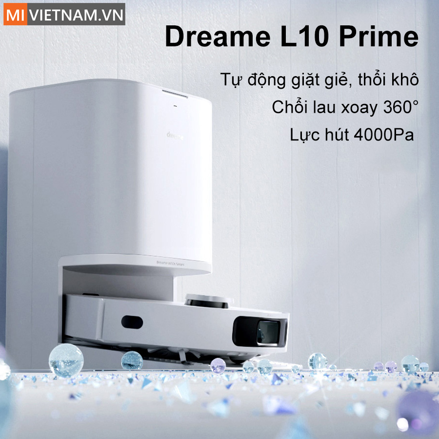 Robot hút bụi lau nhà Dreame L10 Prime có nhiều tính năng cao cấp