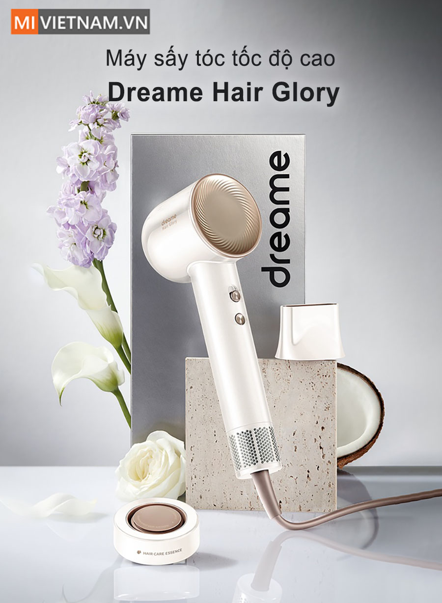 Máy sấy tóc tốc độ cao dreame hair glory