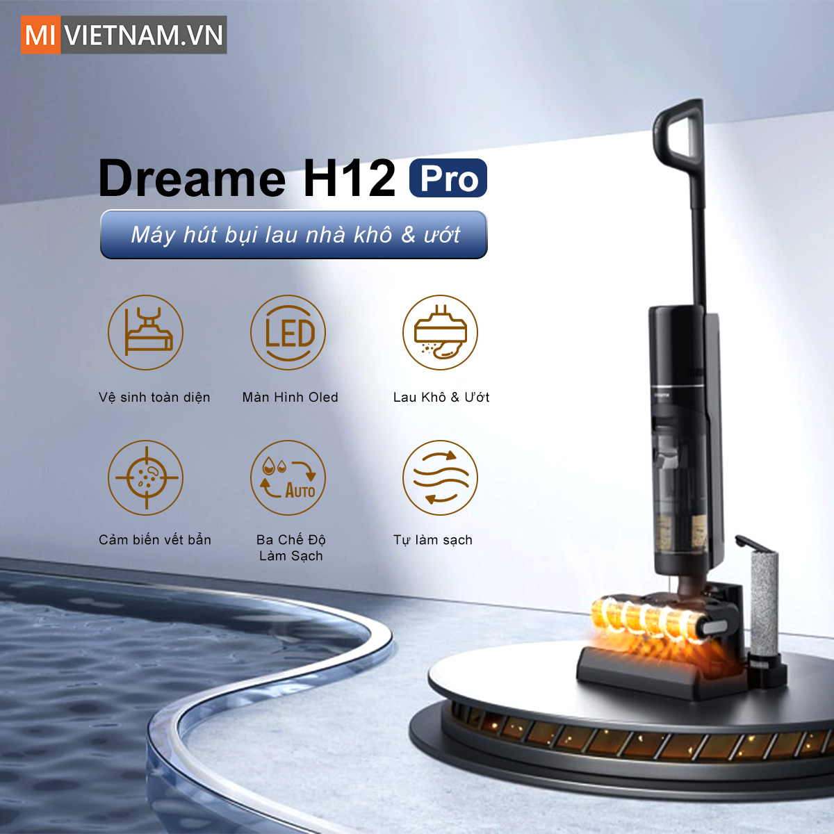Máy hút bụi lau nhà Dreame H12 Pro