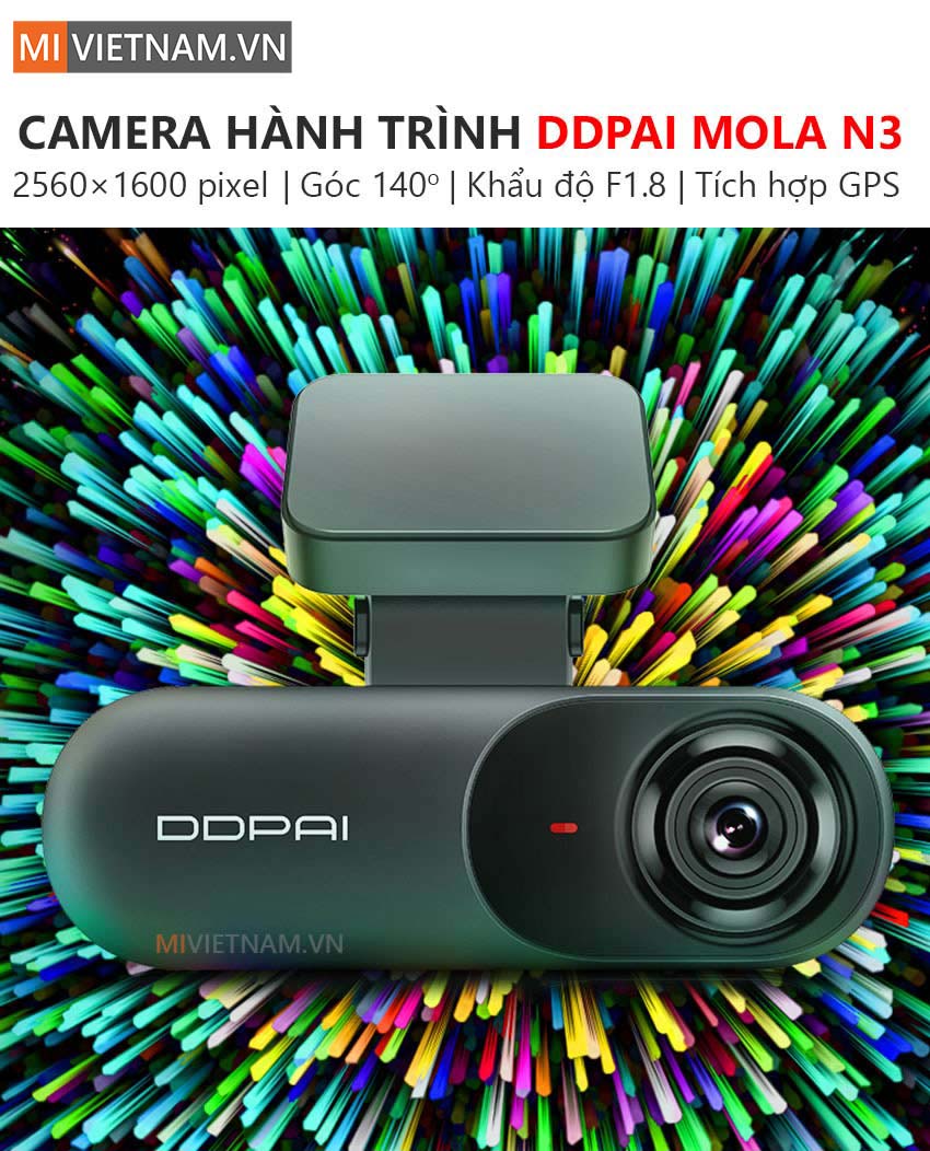 Camera Hành Trình DDpai Mola N3