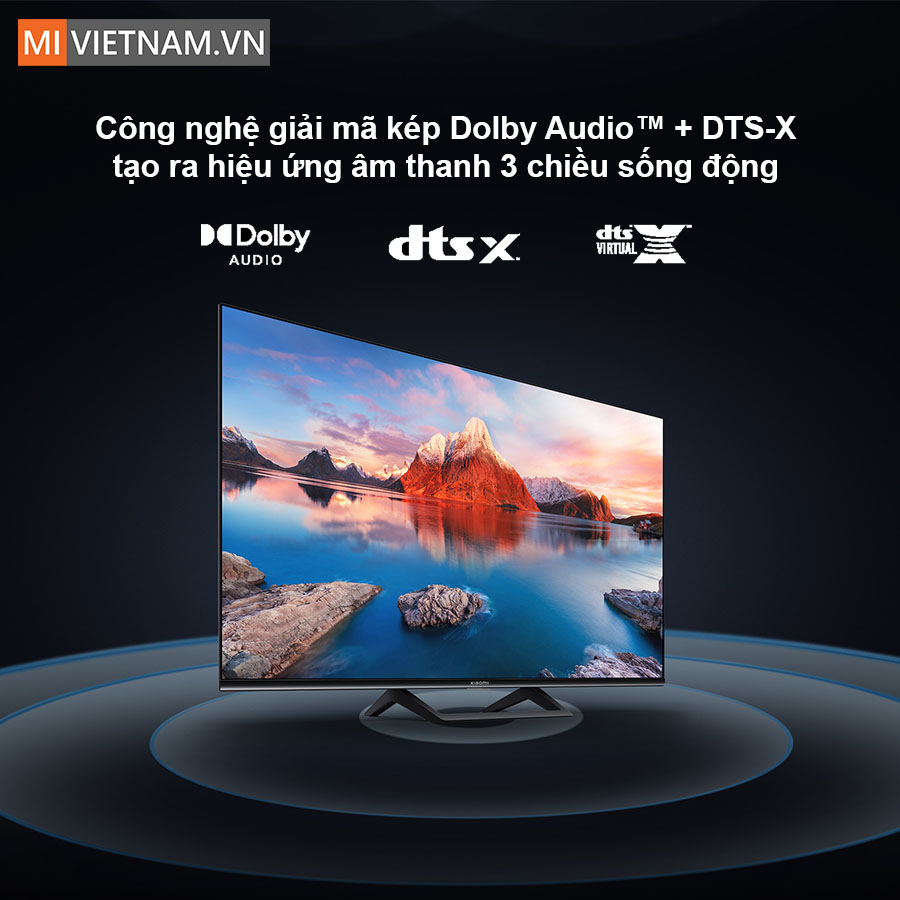 Công nghệ giải mã kép DTS-X và Dolby Audio™