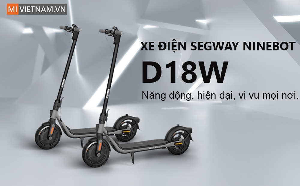 Xe điện mini Scooter Segway Ninebot D18W