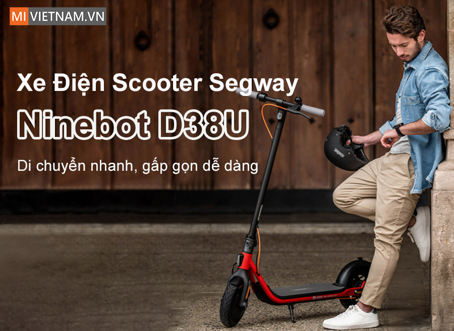 Xe điện mini Scooter Segway Ninebot D38U