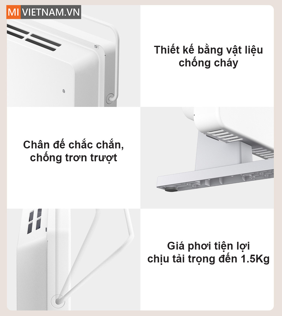 Máy Sưởi Điện Xiaomi Smart Space Heater S - Nút Cơ