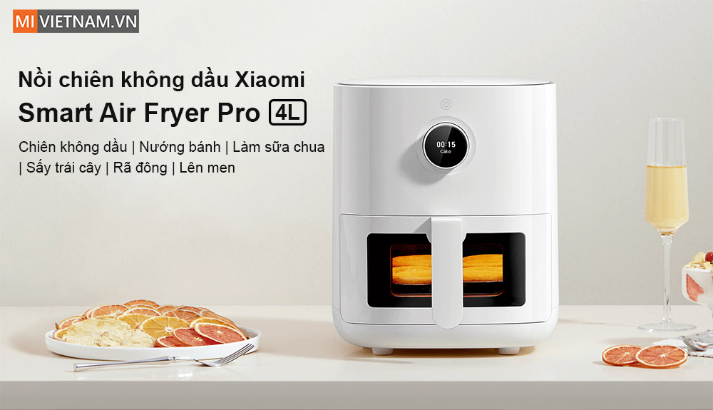 Nồi chiên không dầu Xiaomi Smart Air Fryer Pro 4L