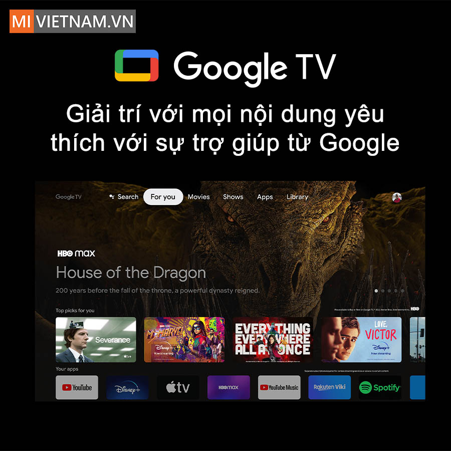 hệ điều hành Google TV™