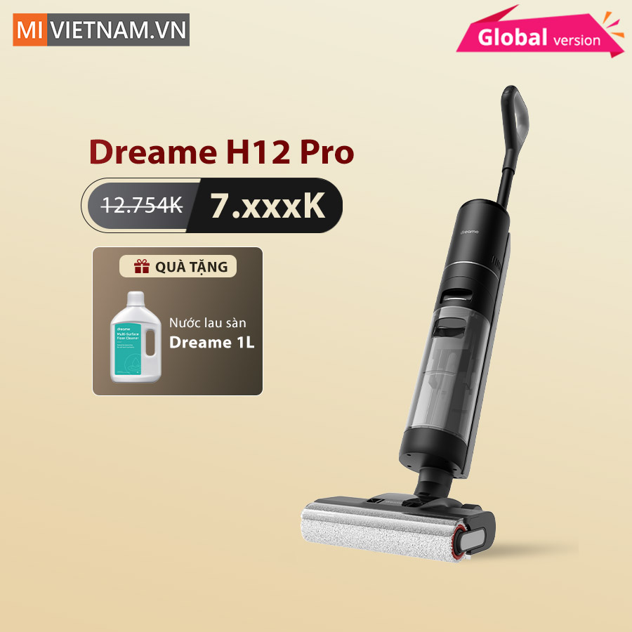 Máy Hút Bụi Lau Nhà Cầm Tay Khô Và Ướt Dreame H12 Pro 1 Dreame H12 Pro
