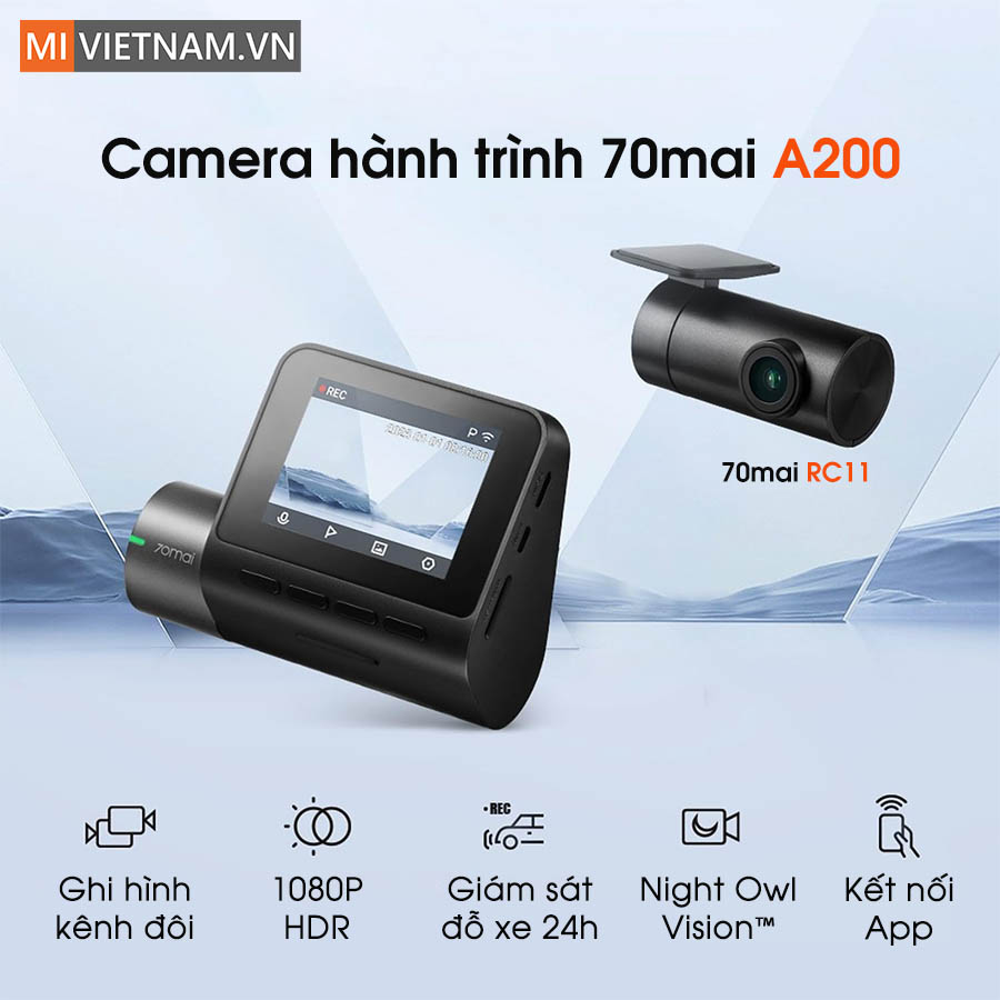 Những tính năng, ưu điểm nổi bật trên camera 70mai A200