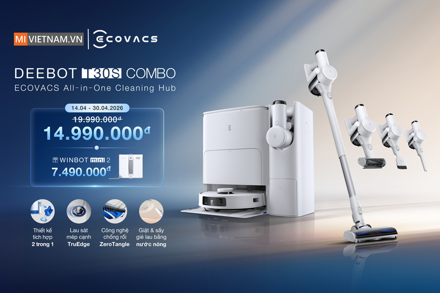 Ecovacs Deebot T30S Combo