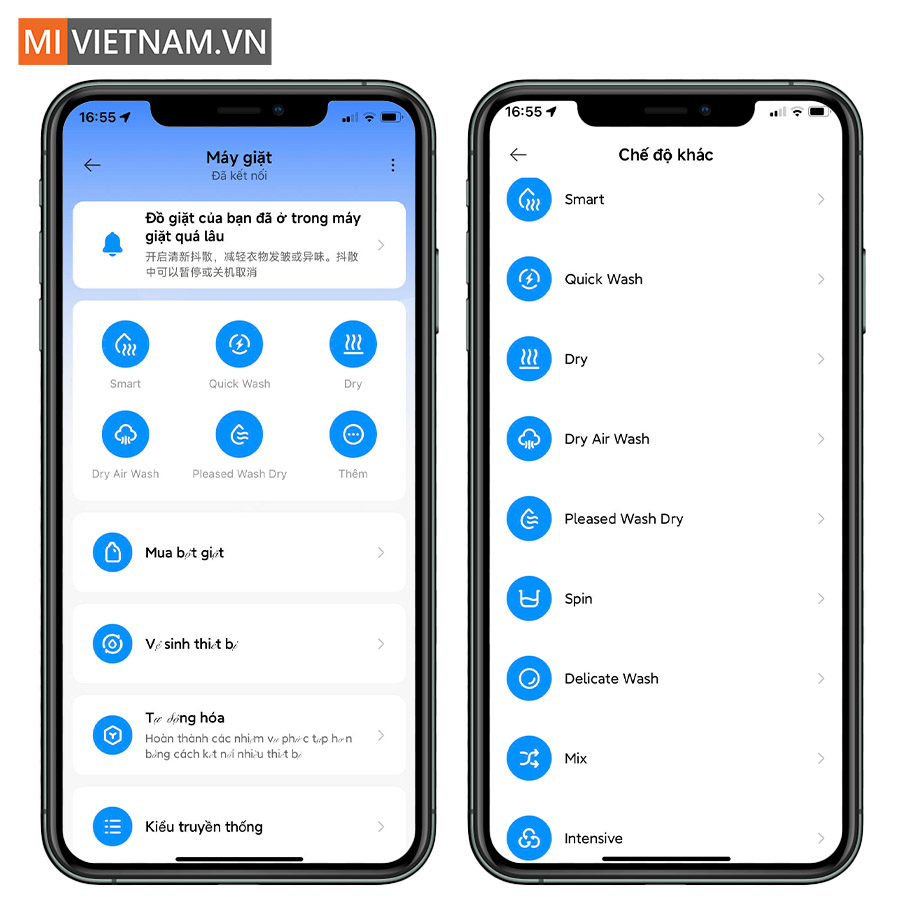 Kết nối App Mi Home