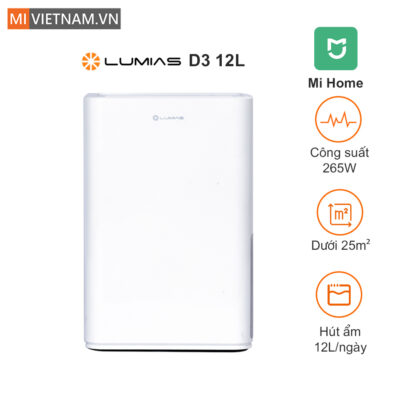 Máy hút ẩm thông minh Lumias D3 12L