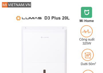 Máy hút ẩm thông minh Lumias D3 Plus 20L