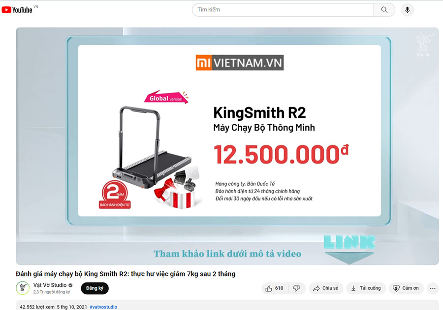 Kênh Youtube Vật Vờ Studio nói về Mi Việt Nam