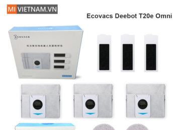 Bộ Phụ Kiện Cho Robot Ecovacs Deebot T20e Omni - Hàng Chính Hãng