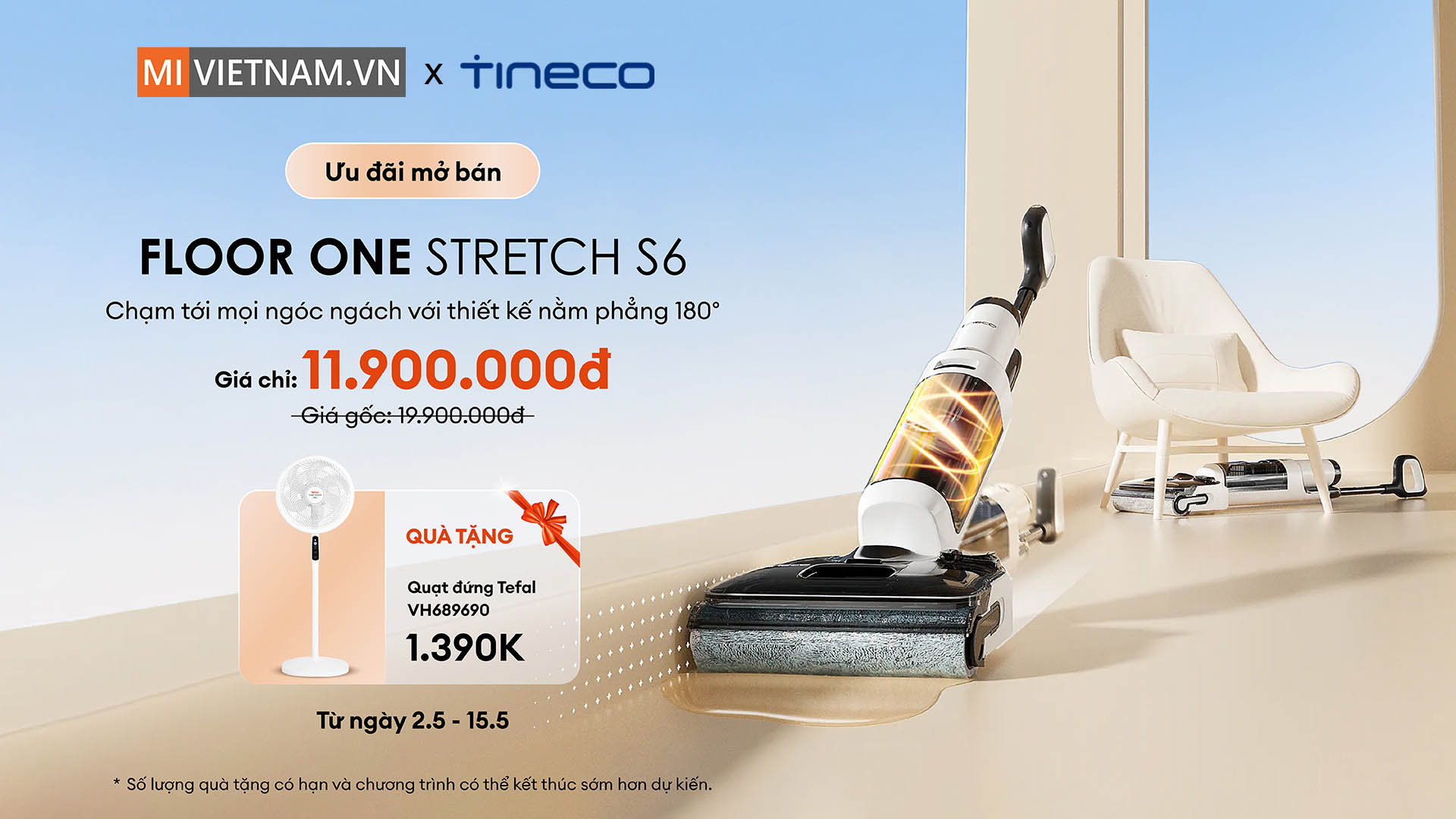 Tineco Floor One Stretch S6