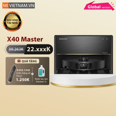 Robot hút bụi lau nhà Dreame X40 Master - Bản Quốc Tế 70 Dreame X40 Master