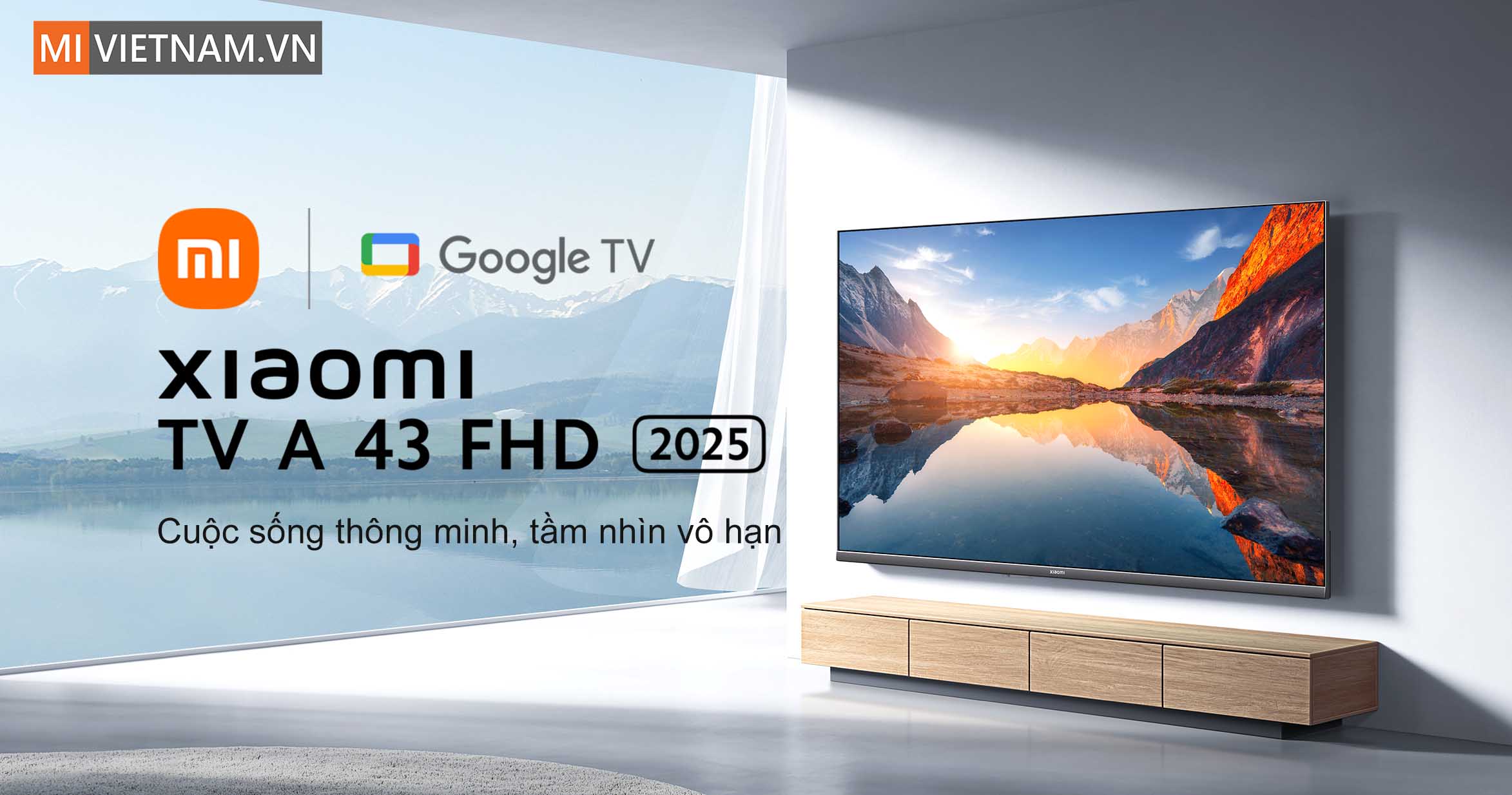 Tivi Xiaomi 43 inch A Google TV FHD 2025 