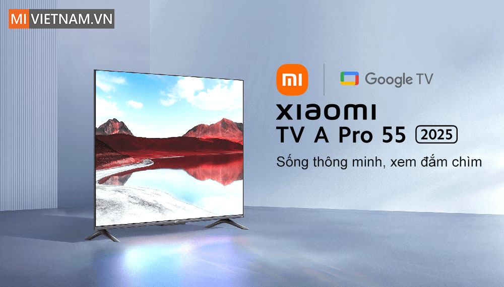 Tivi Xiaomi 55 inch A Pro Google Tivi QLED 2025 - Bản Quốc Tế