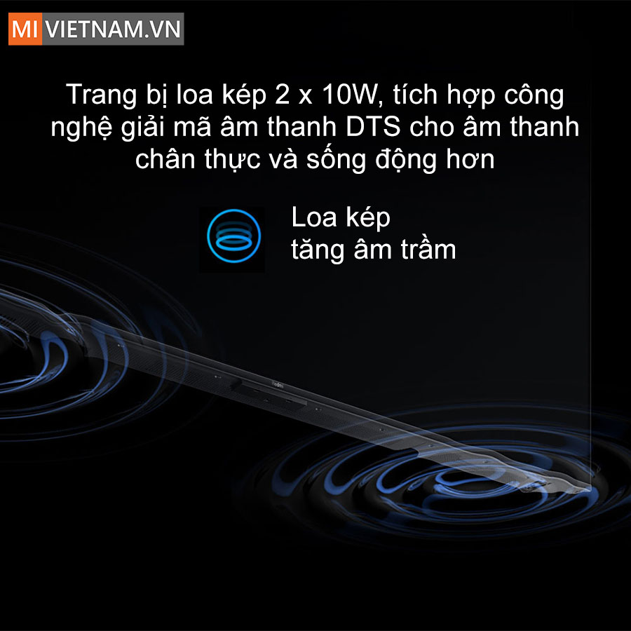 Hệ thống loa kép mang tới trải nghiệm âm thanh bùng nổ