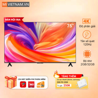 Tivi Xiaomi Redmi A75 75 inch 2025