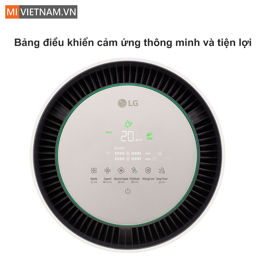 Bảng điều khiển cảm ứng thông minh và tiện lợi