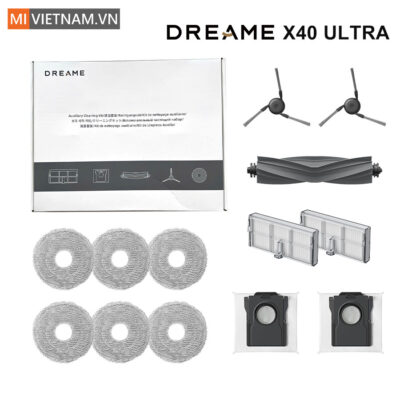 Bộ Phụ Kiện Cho Robot Dreame X40 Ultra / Dreame X40 Master