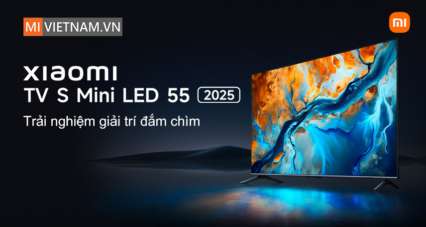 Tivi Xiaomi 55 inch Smart Display S Mini LED 2025