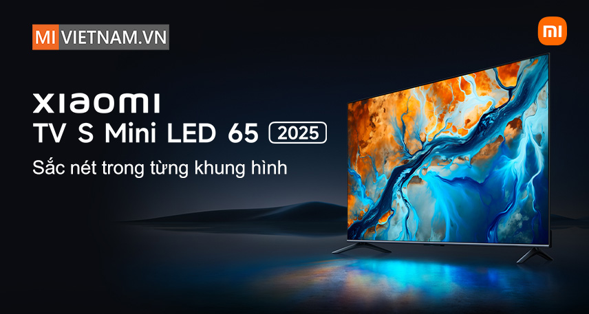 tivi Xiaomi 65 inch Smart Display S Mini LED 2025