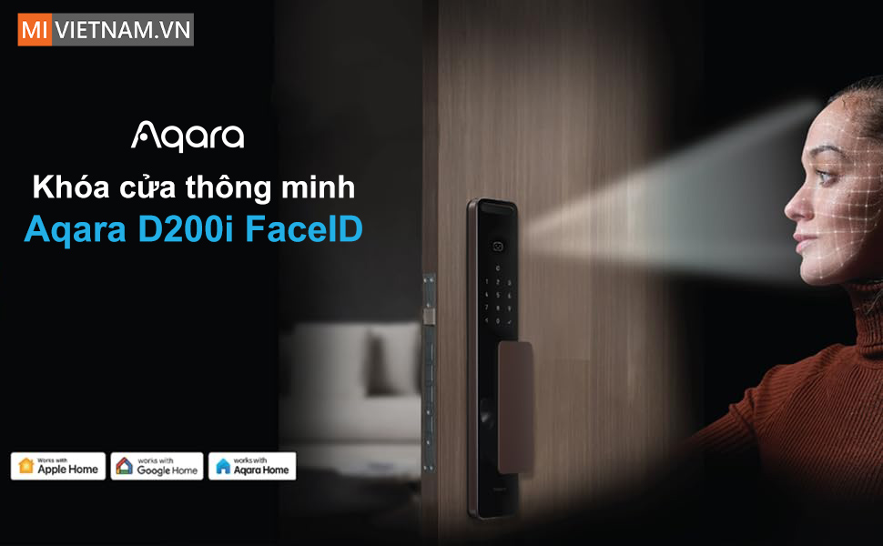 khóa cửa thông minh Aqara D200i FaceID