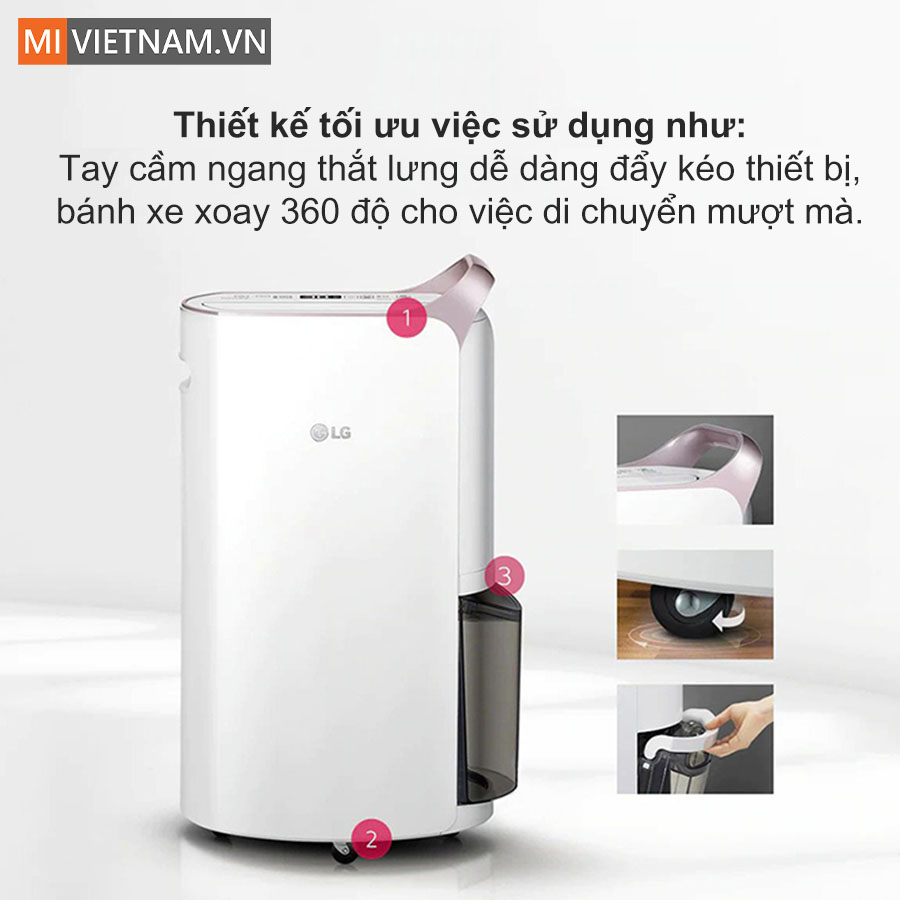 Máy hút ẩm LG Dual Inverter 19L