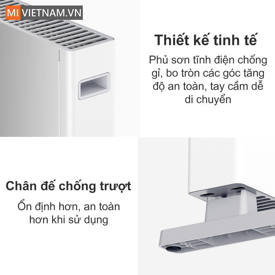 Máy sưởi ấm Xiaomi Smartmi 1S - DNQ04ZM, Nút Cơ - Bản Quốc Tế 10 máy sưởi ấm Xiaomi Smartmi 1S