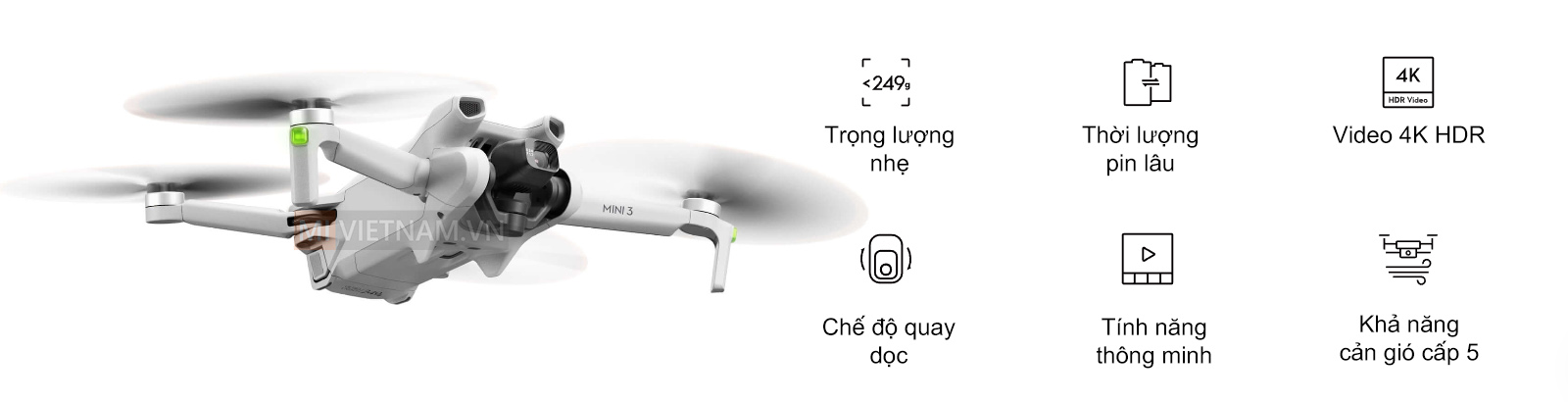 Flycam DJI Mini 3