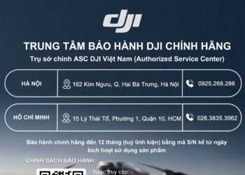 Chính sách bảo hành các sản phẩm DJI