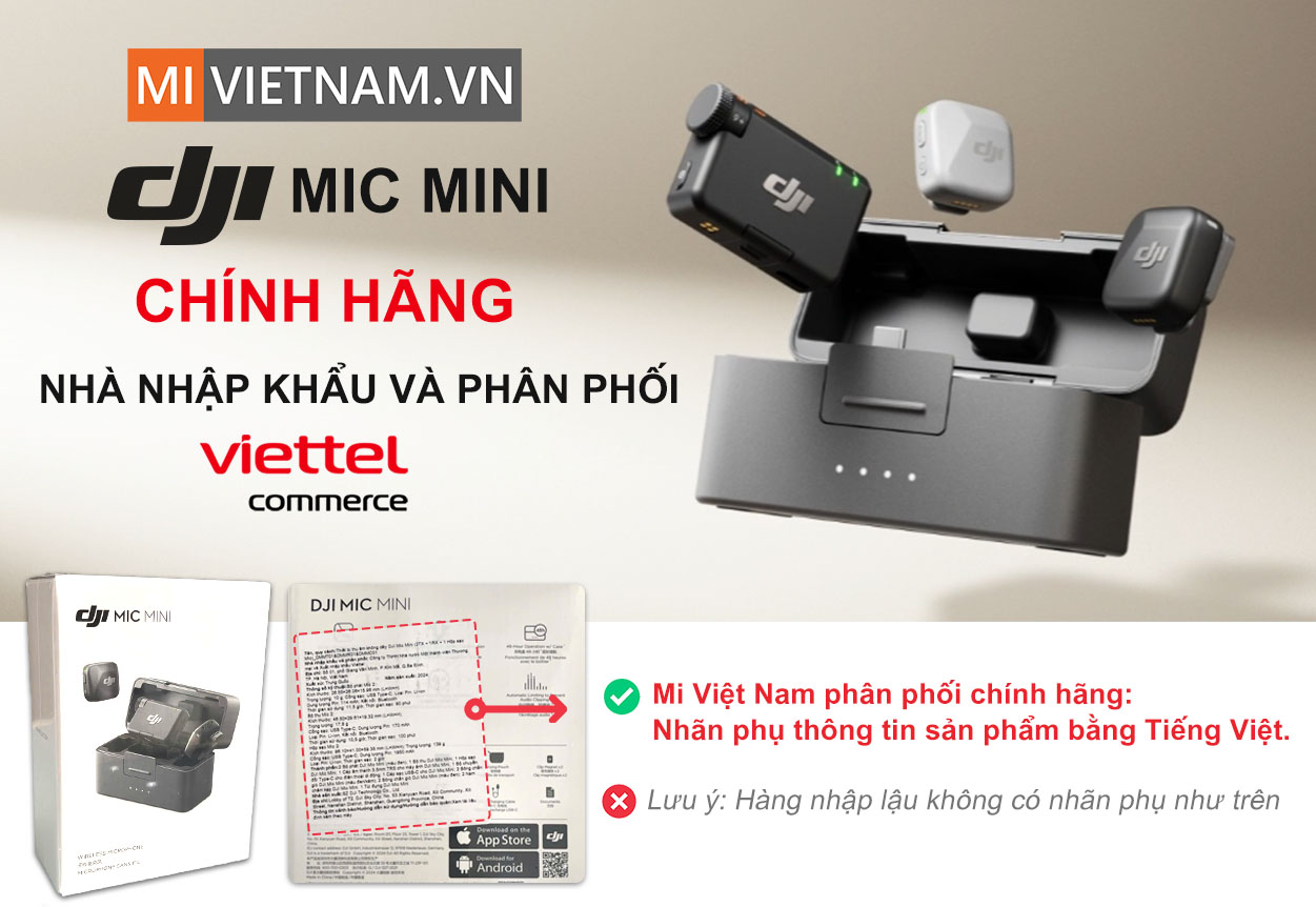 Micro không dây DJI Mic Mini