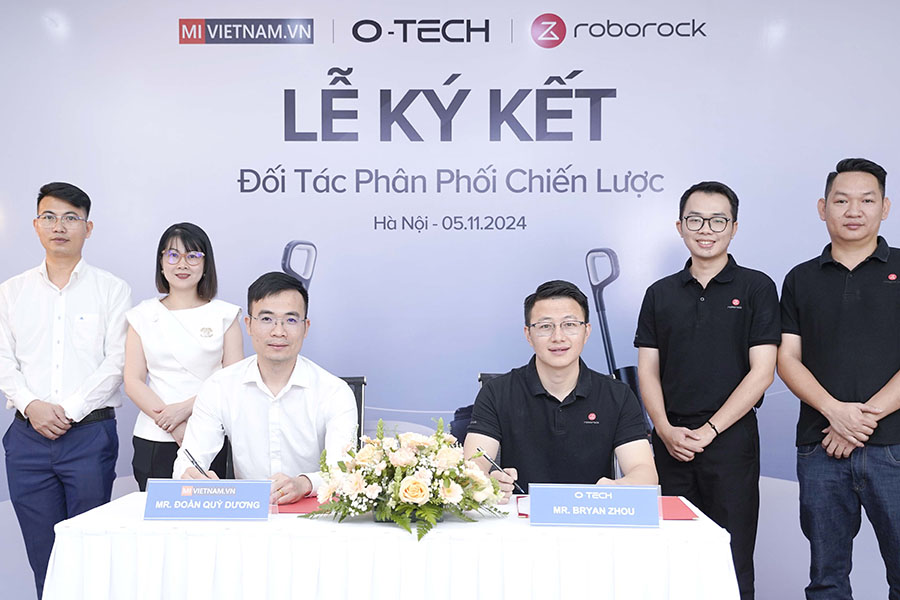 Mi Việt Nam ký kết đối tác chiến lược với O-tech