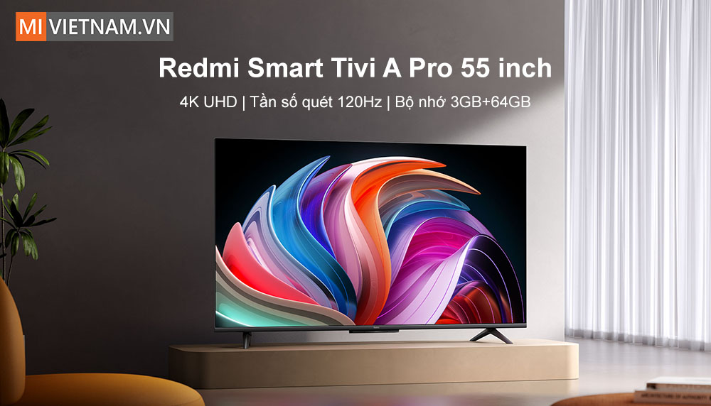 Tivi Redmi A Pro 55 inch 4K