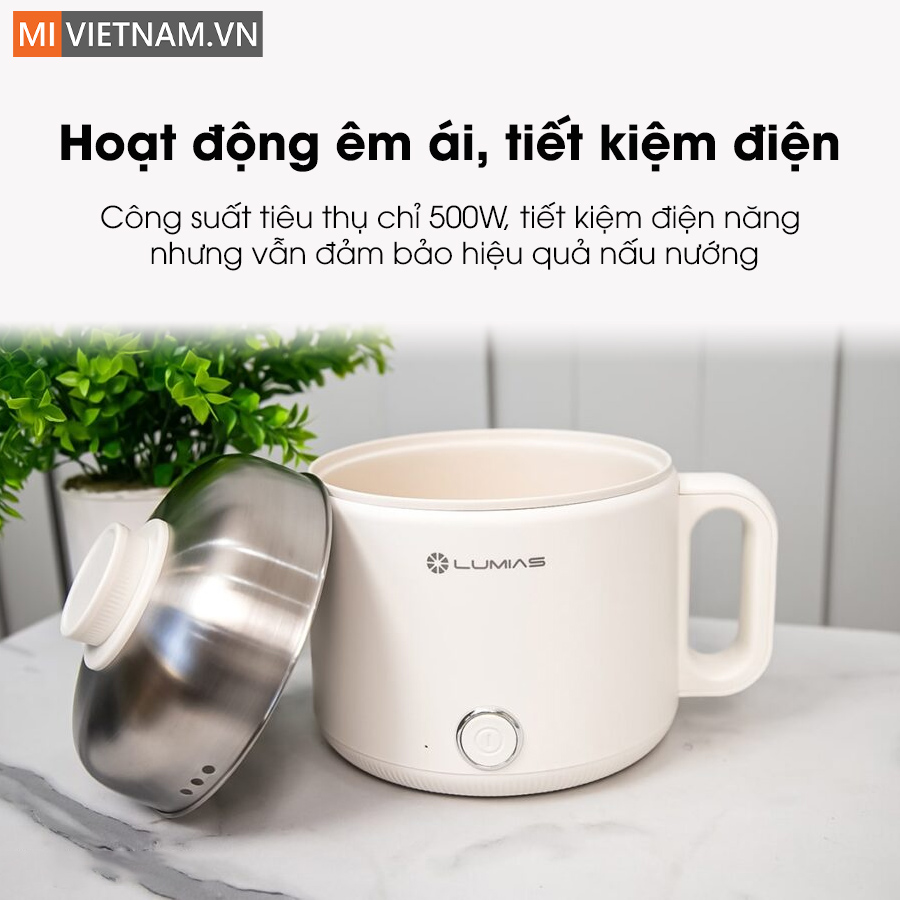 Nồi lẩu điện đa năng Lumias LM-PM606 1.6L 3 Nồi lẩu điện đa năng Lumias LM-PM606 1.6L